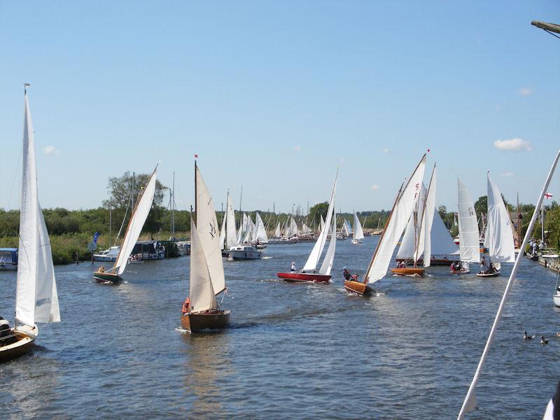 The Navigators & General Three Rivers Race 2012 takes place on 9-10 June photo copyright Holly Hancock taken at Horning Sailing Club and featuring the Dinghy class