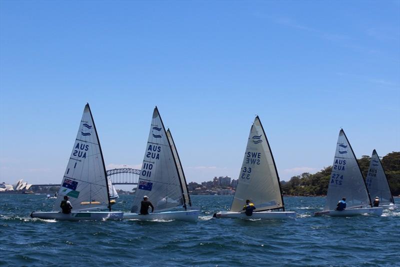 Finns fleet photo copyright Australian Sailing taken at Australian Sailing and featuring the Dinghy class