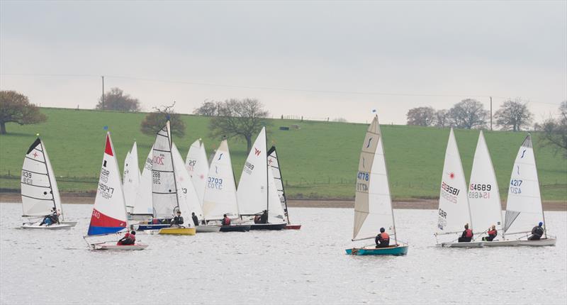 Blithfield Barrel Winter Series 2017-18 Round 2 photo copyright Iain Ferguson taken at Blithfield Sailing Club and featuring the Dinghy class