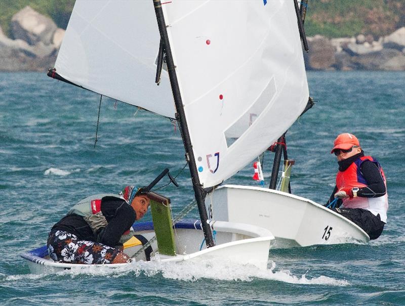 Day 2 - Hong Kong Race Week photo copyright RHKYC / Guy Nowell taken at Royal Hong Kong Yacht Club and featuring the Dinghy class