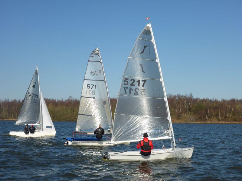 Leigh & Lowton Tipsy Icicle Series Week 8 photo copyright Peter Baldwin taken at Leigh & Lowton Sailing Club and featuring the Dinghy class