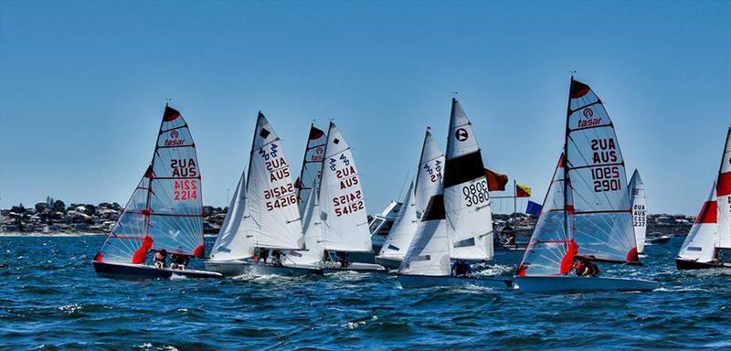 Sail Easter Coaching Regatta 2018 photo copyright Greg Jennings taken at Hillarys Yacht Club and featuring the Dinghy class