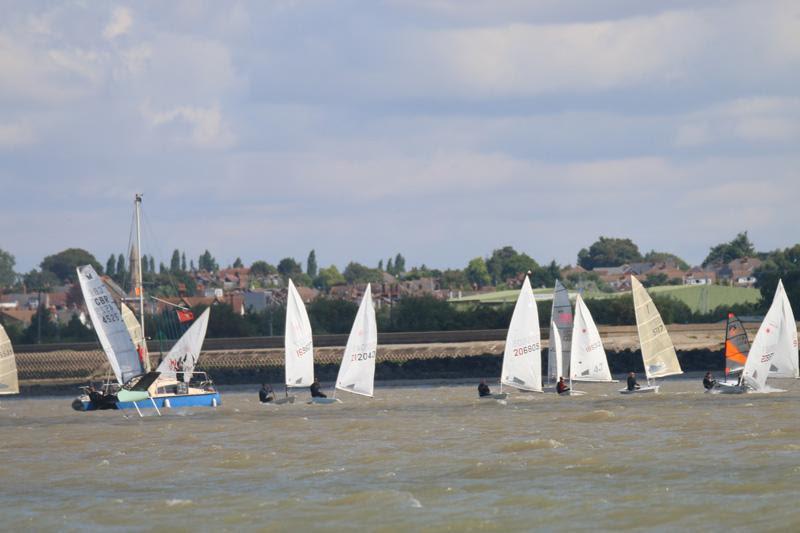 Learning & Skills Solutions Pyefleet Week 2018 - Day 2 photo copyright William Stacey taken at Brightlingsea Sailing Club and featuring the Dinghy class
