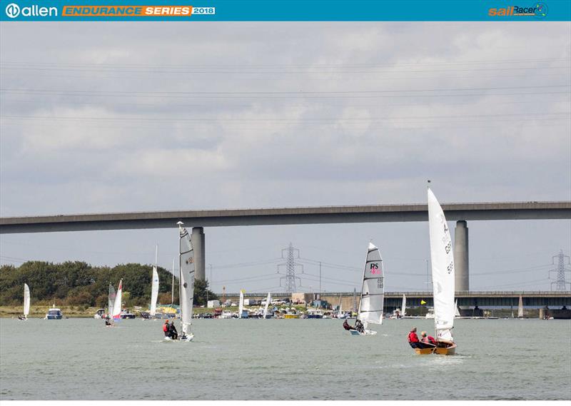 60th Round Sheppey Race, part of the Allen Endurance Series photo copyright Tim Olin / www.olinphoto.co.uk taken at Isle of Sheppey Sailing Club and featuring the Dinghy class