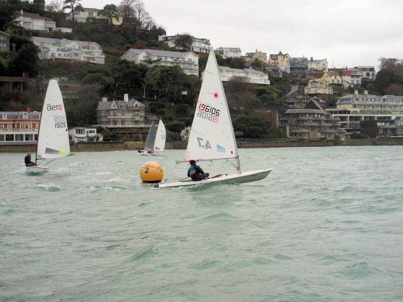 South West Water Trophy Pursuit Race at Salcombe photo copyright David Greening taken at Salcombe Yacht Club and featuring the Dinghy class