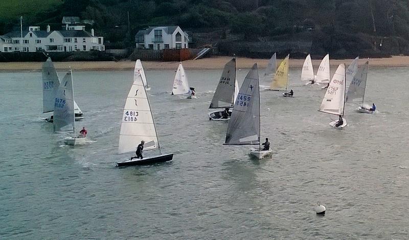 Salcombe YC Festive Series day 1 photo copyright Malcolm Mackley taken at Salcombe Yacht Club and featuring the Dinghy class