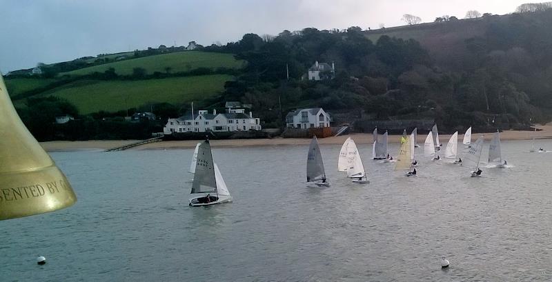 Salcombe YC Festive Series day 1 photo copyright Malcolm Mackley taken at Salcombe Yacht Club and featuring the Dinghy class