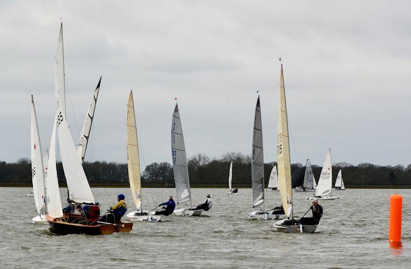 Bough Beech SC Icicle Open Series photo copyright Debbie Maynard taken at Bough Beech Sailing Club and featuring the Dinghy class