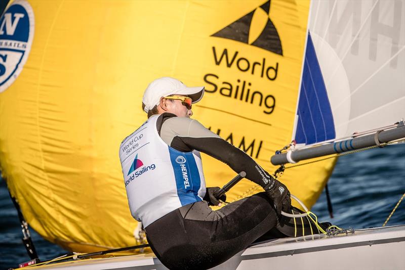 2019 Hempel World Cup Series Miami photo copyright Sailing Energy / World Sailing taken at  and featuring the Dinghy class