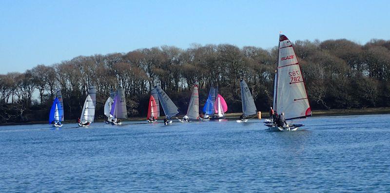 Chichester Yacht Club Snowflake Series day 3 photo copyright Paula Olliff taken at Chichester Yacht Club and featuring the Dinghy class