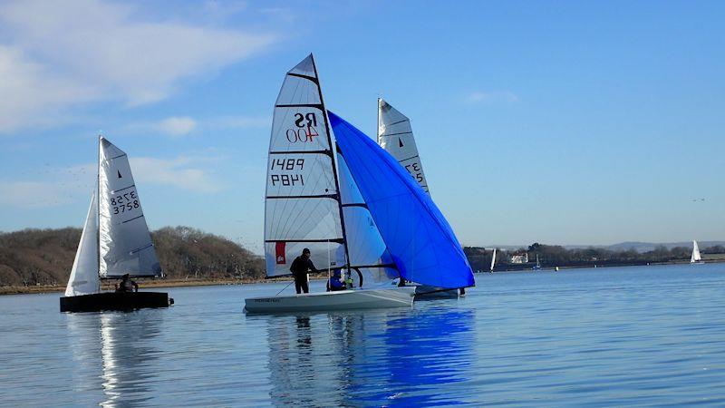 Chichester Yacht Club Snowflake Series day 3 photo copyright Paula Olliff taken at Chichester Yacht Club and featuring the Dinghy class