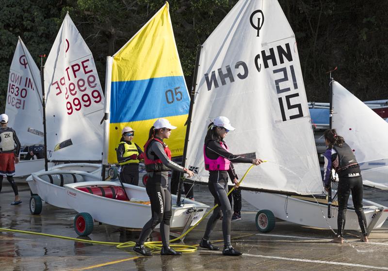 Wash after use... Hong Kong Raceweek 2019. - photo © RHKYC / Guy Nowell