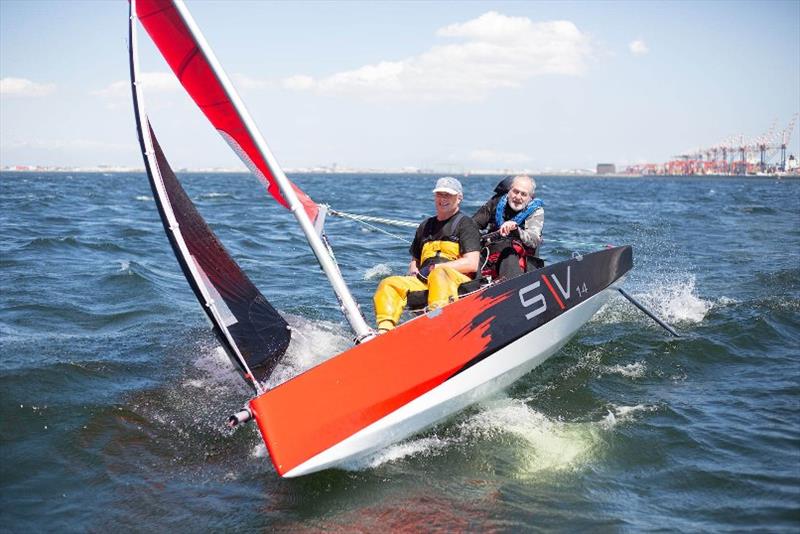 S\V14 two-person dinghy - Top of the Gulf Regatta - Para Sailing - photo © Event Media