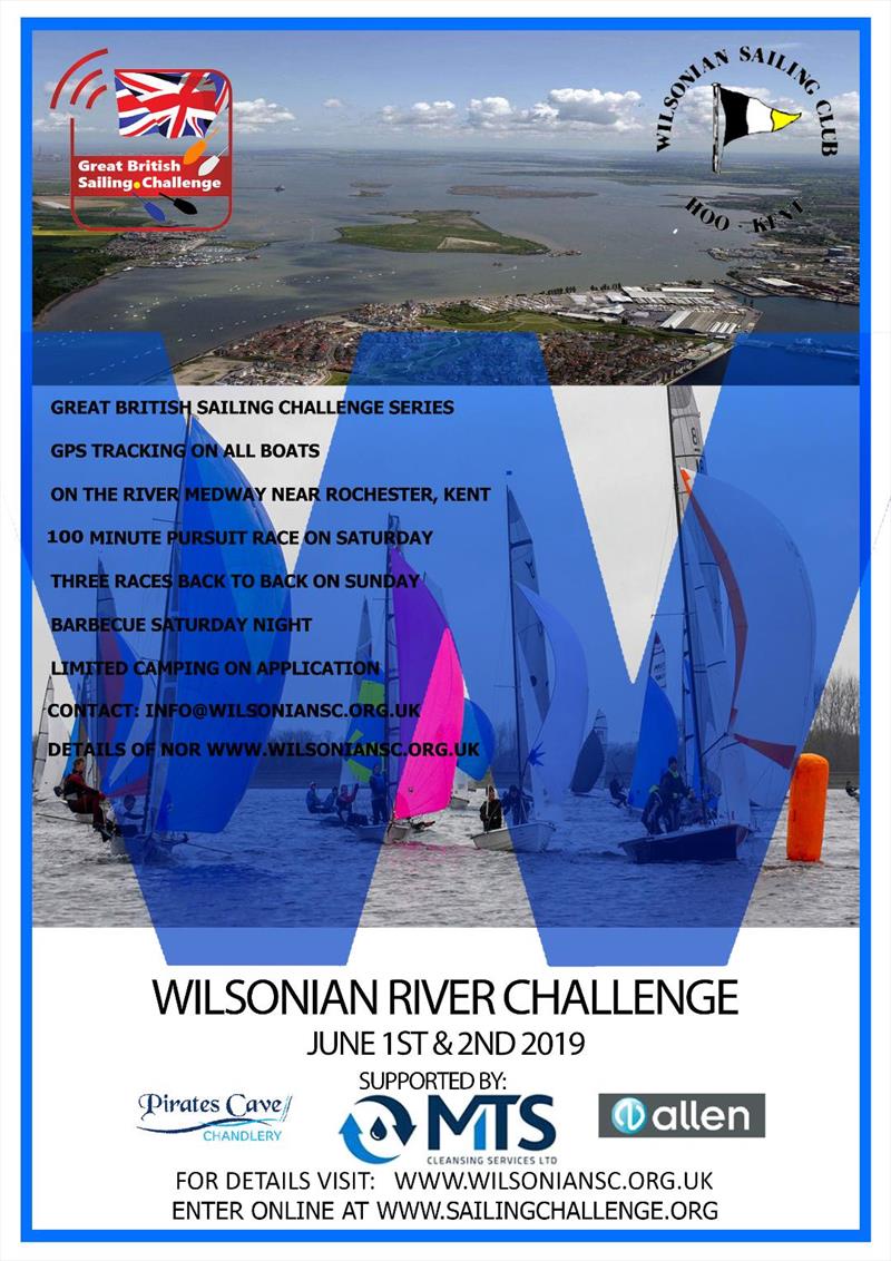 Wilsonian River Challenge 2019 photo copyright WSC taken at Wilsonian Sailing Club and featuring the Dinghy class