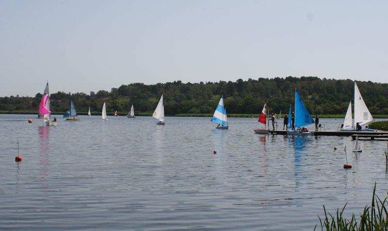 Annual Ten Hour Race at Frensham Pond photo copyright FPSC taken at Frensham Pond Sailing Club and featuring the Dinghy class