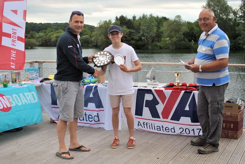 RYA NE Youth Traveller Series overall winner, Henry Redmond photo copyright Fiona Spence taken at Ripon Sailing Club and featuring the Dinghy class