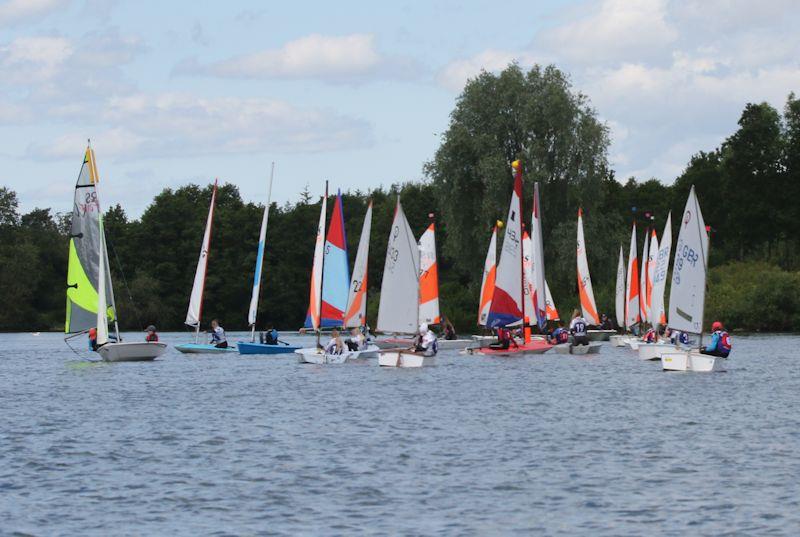 RYA NE Region Youth and Junior Traveller event at Ripon photo copyright Fiona Spence taken at Ripon Sailing Club and featuring the Dinghy class