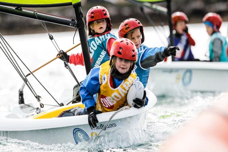 The RYA National Junior Championships 2018 photo copyright Paul Wyeth taken at Weymouth & Portland Sailing Academy and featuring the Dinghy class