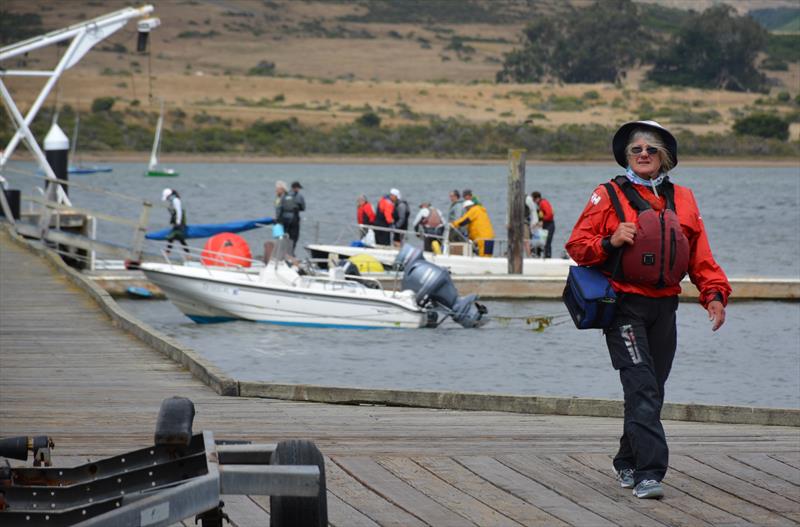 As another shuttle arrives from the mooring field, Milly returns to her second home photo copyright Kimball Livingston taken at Inverness Yacht Club and featuring the Dinghy class