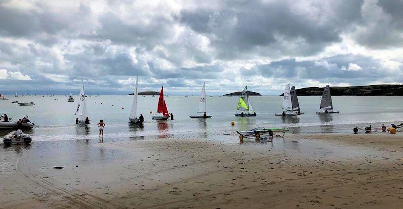 Long Distance Race at Abersoch photo copyright Ian Middleton taken at Abersoch Sailing Club and featuring the Dinghy class