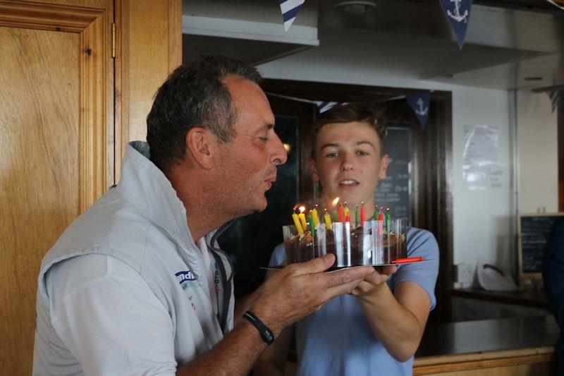 Happy Birthday to race officer John Ling - RYA Midlands Youth Series Finale at Bartley photo copyright Kerry Webb taken at Bartley Sailing Club and featuring the Dinghy class