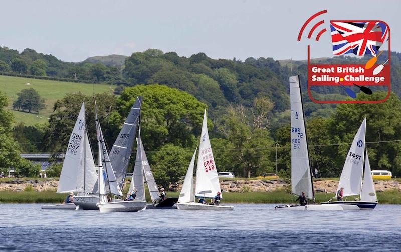 Bala Long Distance Race 2019 in the Great British Sailing Challenge photo copyright Tim Olin / www.olinphoto.co.uk taken at Bala Sailing Club and featuring the Dinghy class