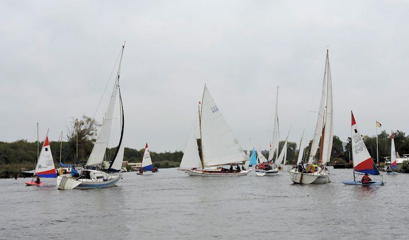 Horning Sailing Club End of Season Regatta photo copyright Holly Hancock taken at Horning Sailing Club and featuring the Dinghy class