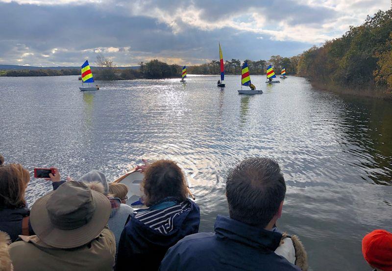 Spectators flock to watch the hilarious 24 hour Salterns Sailathon photo copyright Tanya Baddeley taken at Salterns Sailing Club and featuring the Dinghy class