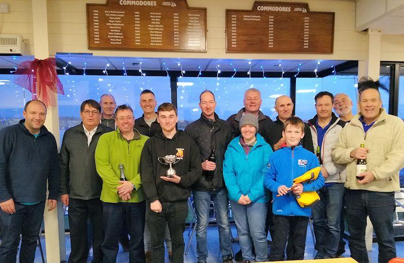 Leigh & Lowton Revett Series prize-giving photo copyright Martin Tubb taken at Leigh & Lowton Sailing Club and featuring the Dinghy class