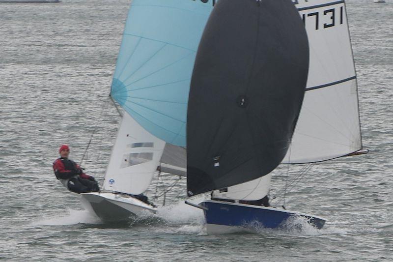 Chichester Yacht Club Snowflake Series day 2 photo copyright Chris Turner taken at Chichester Yacht Club and featuring the Dinghy class