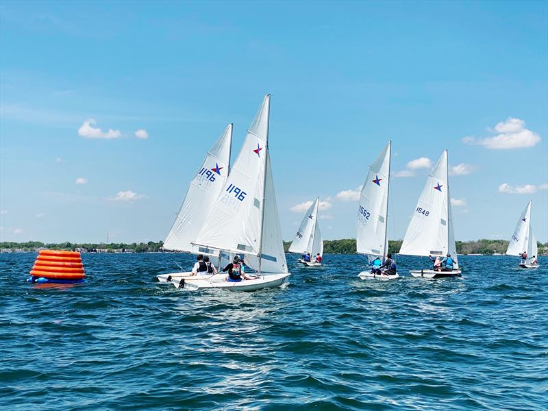 Racecourse action at the 2020 Lake Max Vanguard 15 Series - photo © Image courtesy of the 2020 Lake Max Vanguard 15 Series