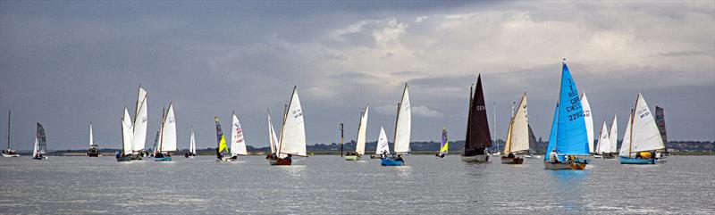 Mersea Week Melee photo copyright Mersea Week taken at West Mersea Yacht Club and featuring the Dinghy class