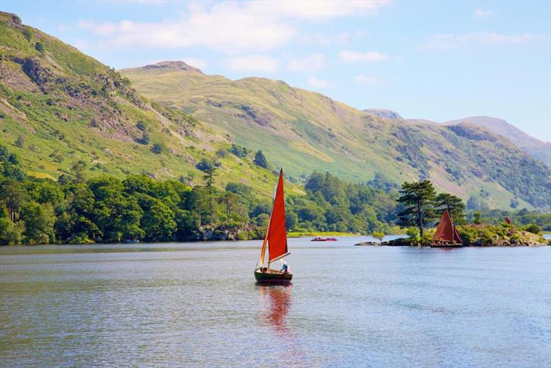 Dinghy on Ullswater photo copyright Andrew Findlay / Alamy Stock Photo taken at Ullswater Yacht Club and featuring the Dinghy class