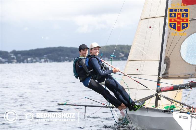 Zhik Combined High Schools Sailing Championships photo copyright Red Hot Shotz Sports Photography / Chris Munro taken at Belmont 16ft Sailing Club and featuring the Dinghy class