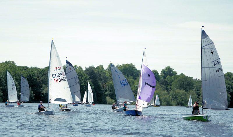 THe Border Counties Midweek Sailing inaugural event was held at Budworth photo copyright James Prestwich taken at Budworth Sailing Club and featuring the Dinghy class