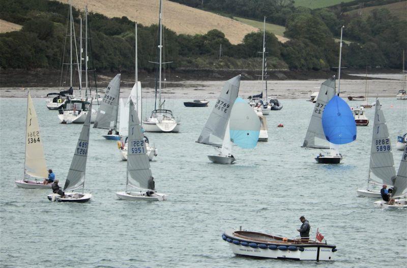 Salcombe Summer Series race 1 photo copyright Malcolm Mackley taken at Salcombe Yacht Club and featuring the Dinghy class