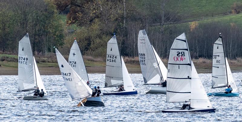 Blithfield Barrel 2021/22 Round 1 photo copyright Iain Ferguson taken at Blithfield Sailing Club and featuring the Dinghy class