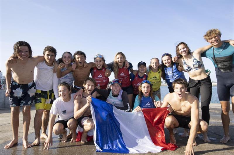 French sailors win the Nations Trophy at the Youth Sailing World Championships presented by Hempel - photo © Sander van der Borch / Lloyd Images / Oman Sail