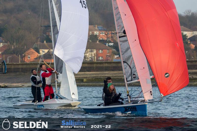 First ever King George Gallop forms part of the SailJuice Winter Series - photo © Tim Olin / www.olinphoto.co.uk