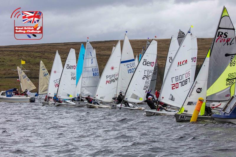 Yorkshire Dales Brass Monkey 2022 photo copyright Tim Olin / www.olinphoto.co.uk taken at Yorkshire Dales Sailing Club and featuring the Dinghy class