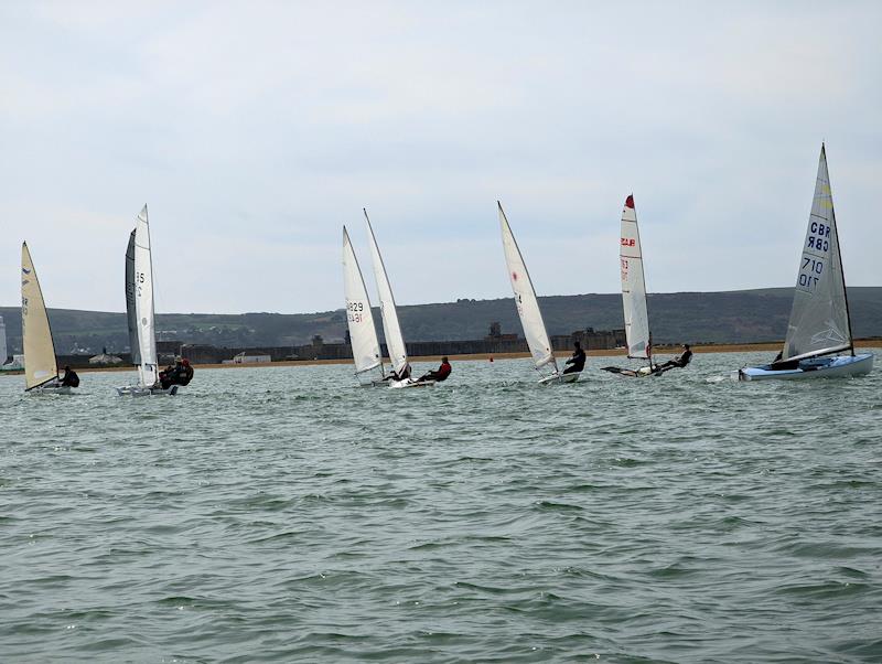 Keyhaven Easter Regatta 2022 photo copyright Mark Jardine taken at Keyhaven Yacht Club and featuring the Dinghy class