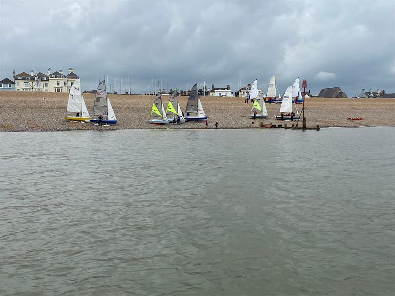 Downs Sailing Club Girls Training Day photo copyright Diane Braithwaite taken at Downs Sailing Club and featuring the Dinghy class