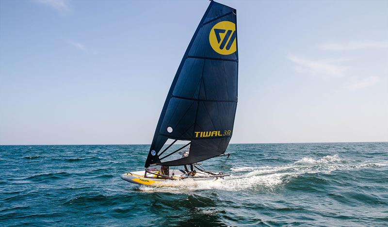 Tiwal 3R photo copyright Christian Eleport taken at  and featuring the Dinghy class