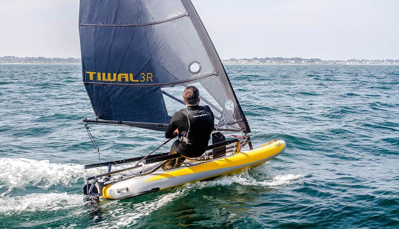 Tiwal 3R photo copyright Christian Eleport taken at  and featuring the Dinghy class