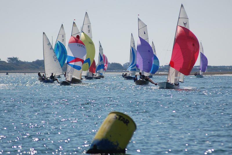Bosham SC is another venue that knows the importance of giving the spectators something to see photo copyright David Henshall taken at Bosham Sailing Club and featuring the Dinghy class