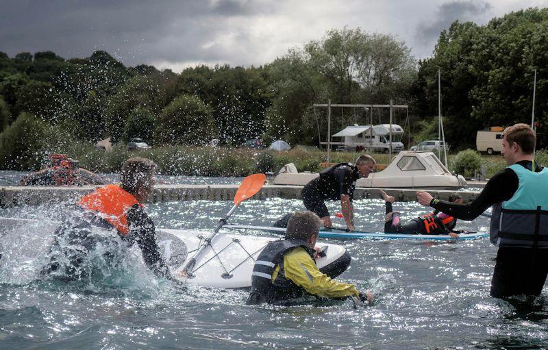 Notts County SC Bank Holiday Games photo copyright David Eberlin taken at Notts County Sailing Club and featuring the Dinghy class