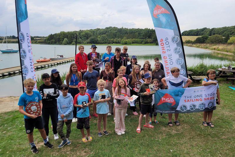 Northamptonshire Youth Series final leg at Cransley photo copyright Norman Byrd taken at Cransley Sailing Club and featuring the Dinghy class