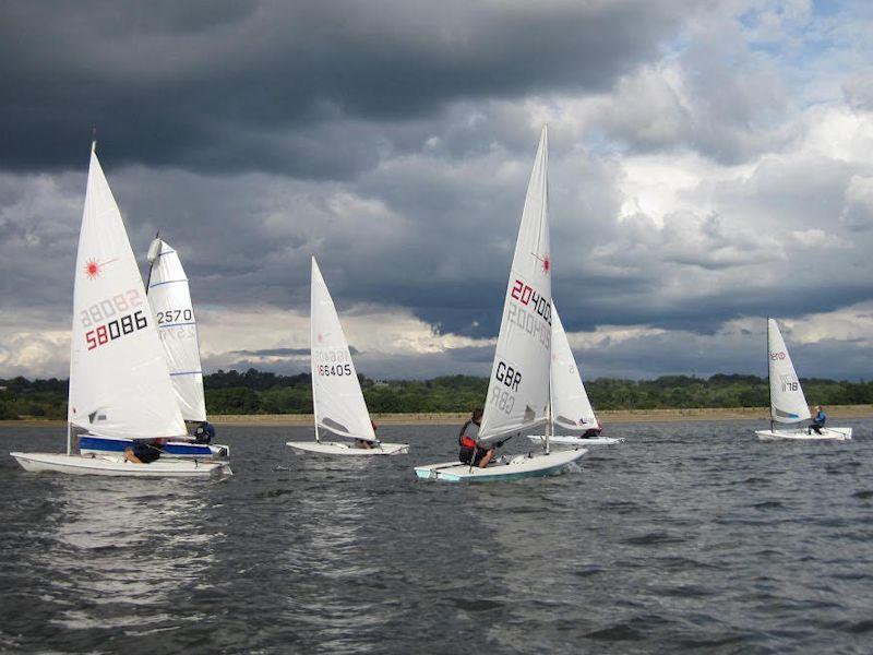 Race Coaching at Weir Wood photo copyright Sophie Payne taken at Weir Wood Sailing Club and featuring the Dinghy class