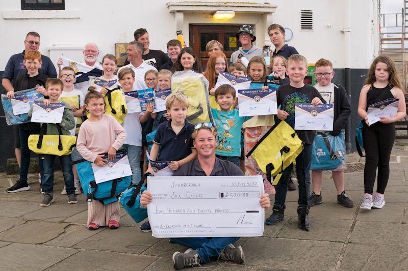 Scarborough Yacht Club partnership with Scarborough Sea Cadets and The North Yorkshire Water Park photo copyright SYC taken at Scarborough Yacht Club and featuring the Dinghy class