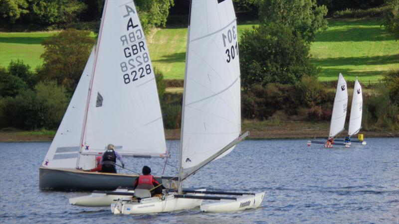 General Handicap and Challenger open meeting at Ogston photo copyright Marion Edwards taken at Ogston Sailing Club and featuring the Dinghy class